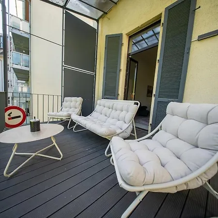 115 M2 Design-loft Mit 3 Sz, Beamer & Balkon Appartamento Francoforte sul Meno