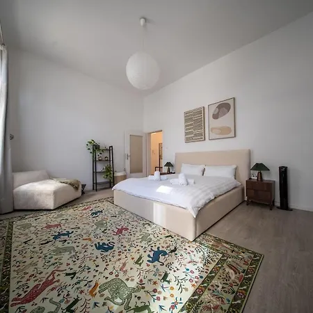 Appartamento 115 M2 Design-loft Mit 3 Sz, Beamer & Balkon Francoforte sul Meno